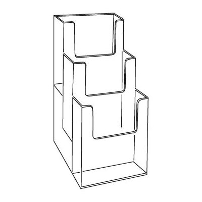 HOLDER - 3-TIER PLASTIC FOR PROTECTION PLAN BROCH LIMIT 2