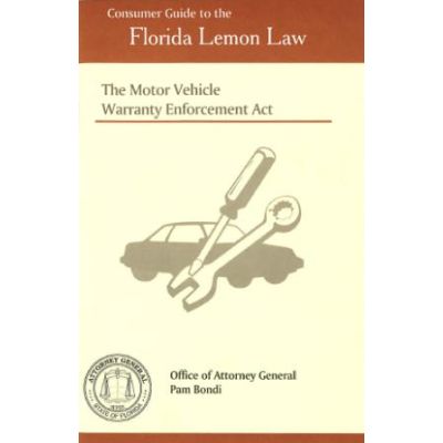 FLORIDA LEMON LAW BOOKLET - MAY 2013