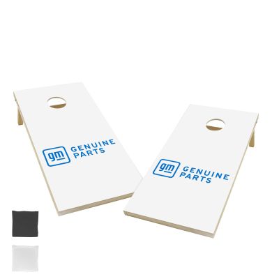 GM Genuine Parts Wood Cornhole Game