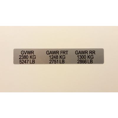 LABEL - CERTIFICATION OVERLAY LABEL US RECALL NC56340 (EACH)