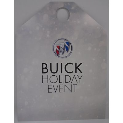 BUICK HOLIDAY POS HANG TAG