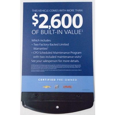 CPO REUSEABLE DOCUMENT HOLDER