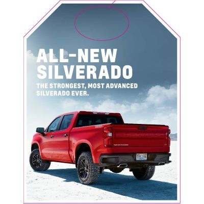 ALL-NEW SILVERADO HANG TAGS
