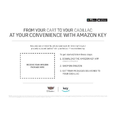 Cadillac Amazon Key Trunk Mat (25 Pack)