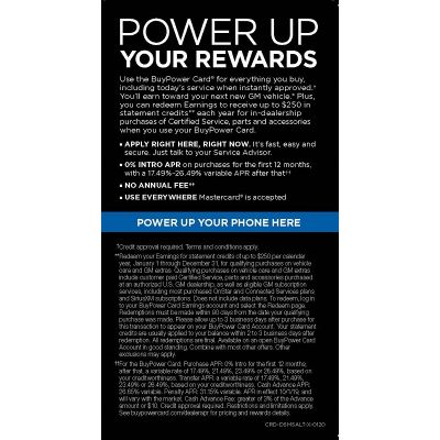 BUYPOWER CARD POWER BANK INSERT - JAN 2020