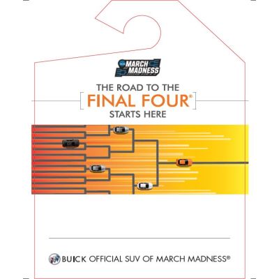 2020 BUICK MARCH MADNESS HANG TAG