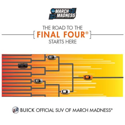 2020 BUICK MARCH MADNESS CLING
