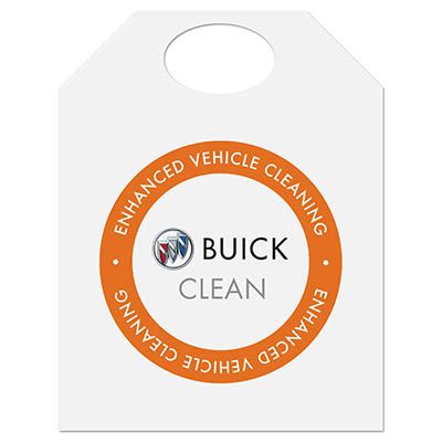 BUICK CLEAN HANG TAGS