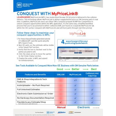 SELL SHEET - MY PRICE LINK