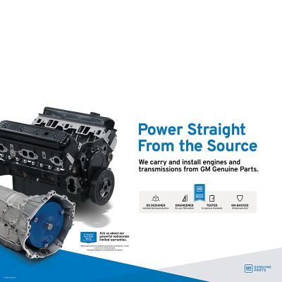 BANNER - GM GENUINE PARTS POWERTRAIN (EACH)