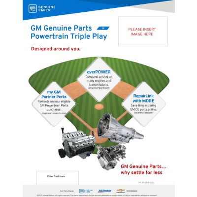 SELL SHEET - POWERTRAIN TRIPLE PLAY CUSTOMIZE