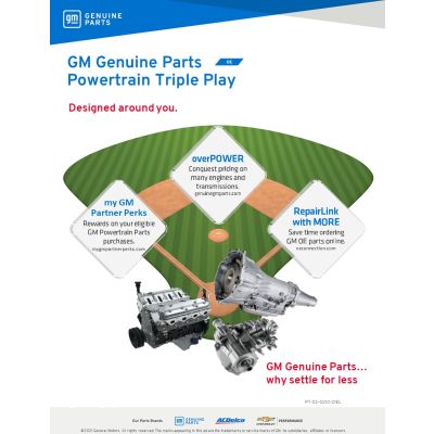 SELL SHEET - POWERTRAIN TRIPLE PLAY