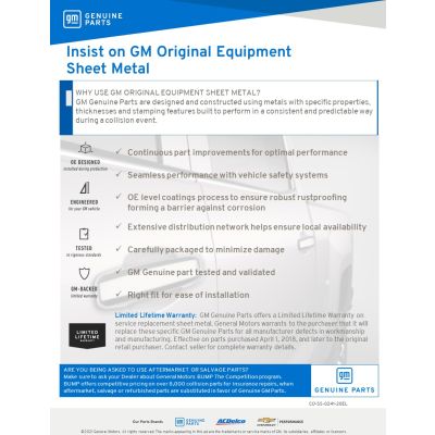 SELL SHEET - SHEET METAL (DL)