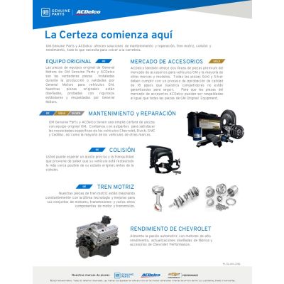 SELL SHEET - CERTAINTY STARTS HERE, MR,PWT-COLLISION-SPANISH