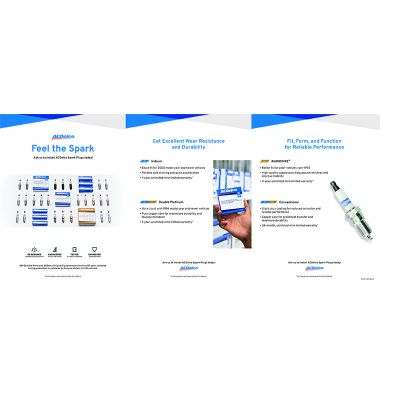 TABLE TENT - ACDELCO SPARK PLUG (EACH)