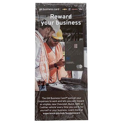 GM BUSINESS CARD BROCHURE (PACK OF 15)