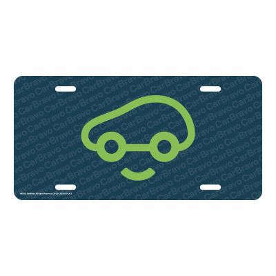 CARBRAVO LICENSE PLATE