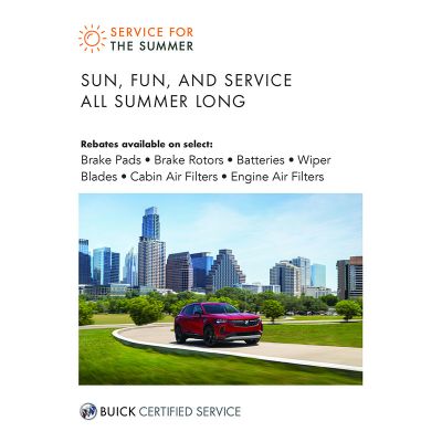 INSERT - BUICK CERTIFIED SERVICE SUMMER ACRYLIC (EA)