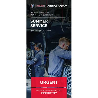 LABEL - BUICK GMC CERTIFIED SERVICE SUMMER BOX (EA)