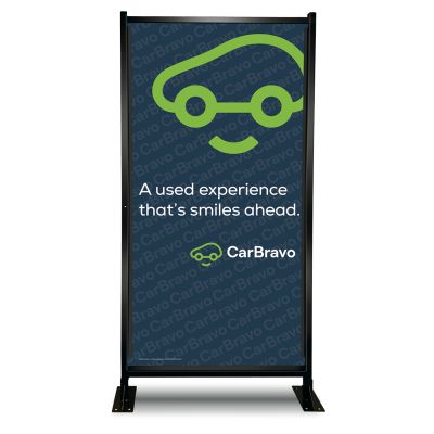 CarBravo Metal Sign Frame and Insert Launch
