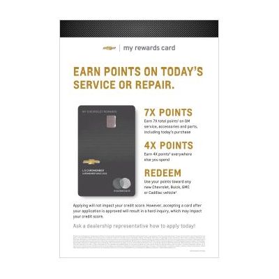 Service - 2'x3' Poster - Chevy