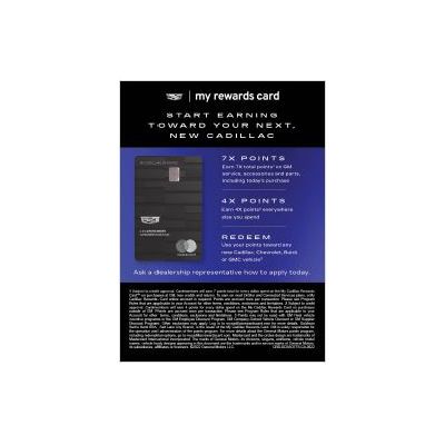 Sales - Tent Card Small - Cadillac