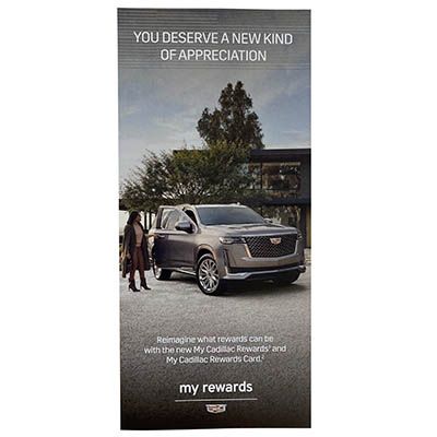 My Cadillac Rewards Brochure