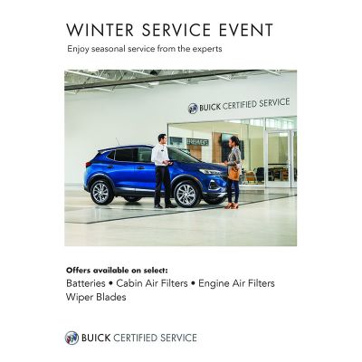 INSERT - BUICK CERTIFIED SERVICE WINTER ACRYLIC (EA)