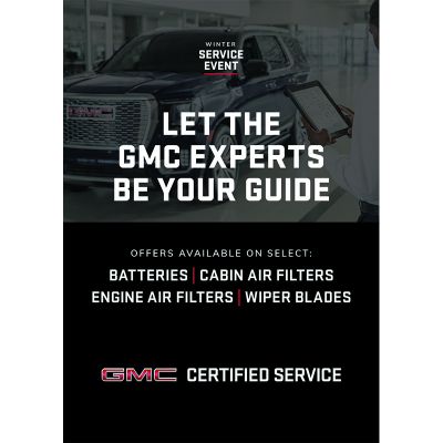 INSERT - GMC CERTIFED SERVICE WINTER ACRYLIC (EA)