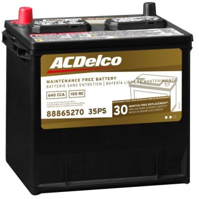 DISPLAY - ACDELCO GOLD DISPLAY BATTERY 35PS