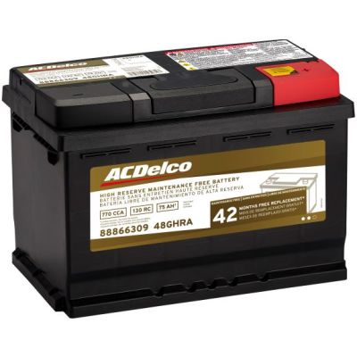 DISPLAY - ACDELCO GOLD DISPLAY BATTERY 48GHRA