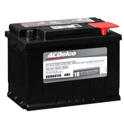 DISPLAY - ACDELCO SILVER DISPLAY BATTERY 48S