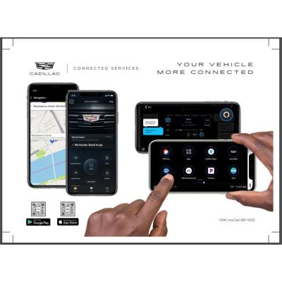 ONSTAR MY CADILLAC QR CARD