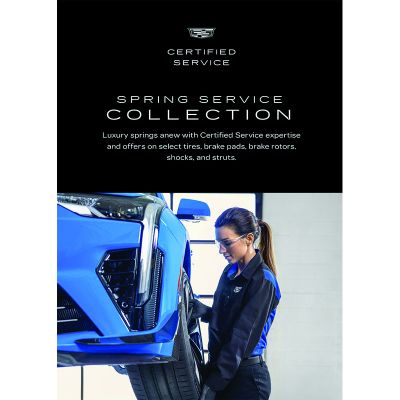 INSERT - CADILLAC CERTIFIED SERV SPRING ACRYLIC (EA)