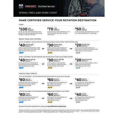 ELECTRONIC SELL SHEET-BUICK GMC CERT SPRING ADVISOR (EA)
