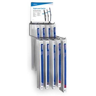 RACK - WIPERS WALL MT 1 FT 60 BLADES (HEADER INCLUDED)