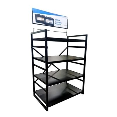 ACDELCO RETAILER RACK R36 UNIT BATTERY W/HEADER (50WX36WX23)