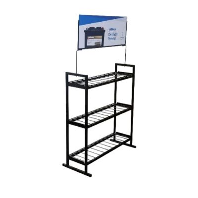 RACK-ACDELCO EZ SNAP 9 UNIT BATTERY W/HEADER