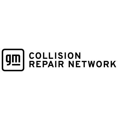 GM Collision Repair Network Logo - Horz/Pos, Black