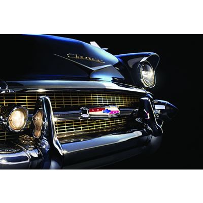 GM 57 Bel Air Black Tension 24x36"