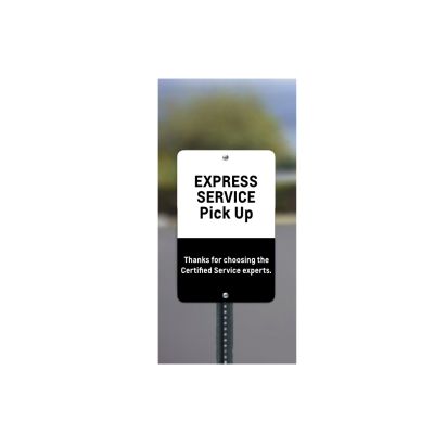 Buick/GMC Express Service Pickup Sign