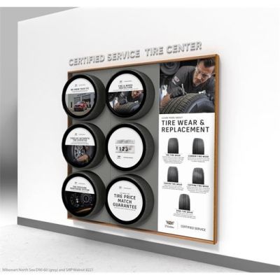 GM Caddy 6 Tire Wall w/Tens Graphic