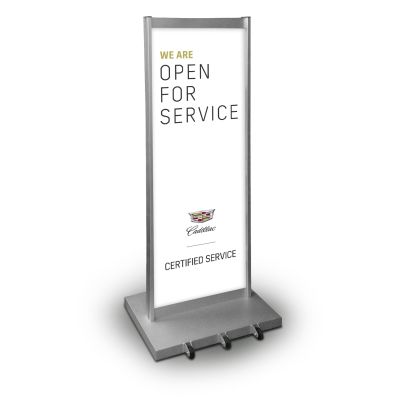 Cadillac &ldquo;Service Open&rdquo; Graphic Panel