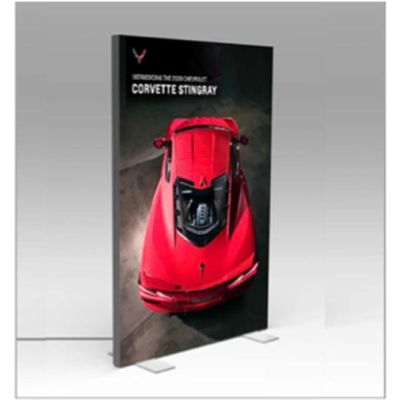 4'x6' Standard Tension Graphic Floor Display Frame