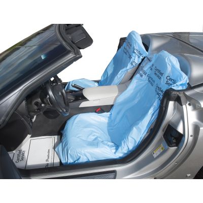 CERTIFIED SERVICE Super Blue Seat Protection-1 Case of 200
