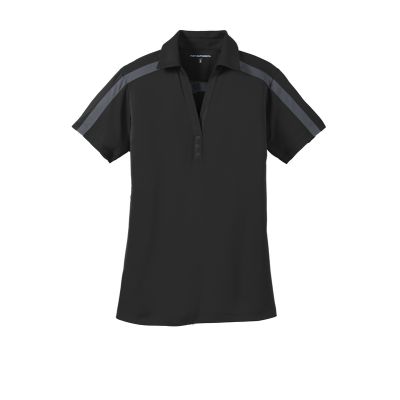 GM GENUINE PARTS Performance Ladies Colorblock Stripe Polo