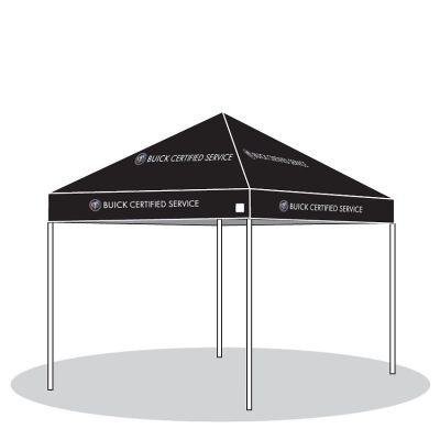 BUICK CERTIFIED SERVICE 10' x 10' Premium Graphics Pop-UP Tent