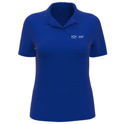 Chevrolet Certified Service Ladies' Callaway Eco Horizontal Textured Polo