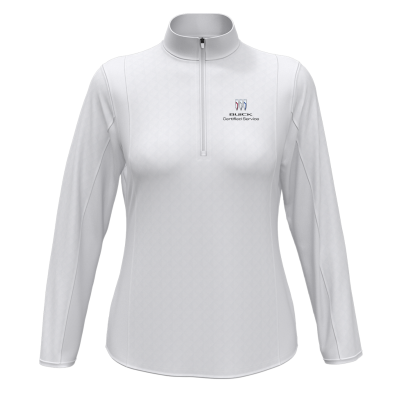 Buick Certified Service Ladies' Callaway Diamond Quilted Fleece 1/4-Zip