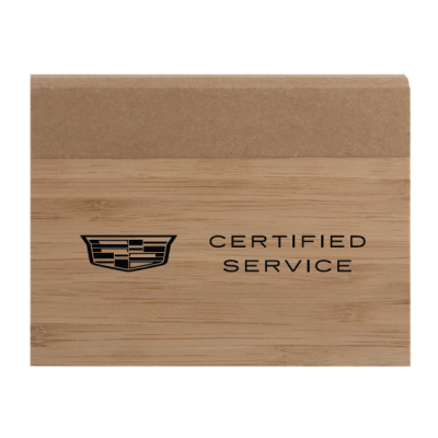 Cadillac Bamboo Sticky Notepad